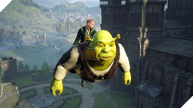 Shrek mod trong Hogwarts Legacy