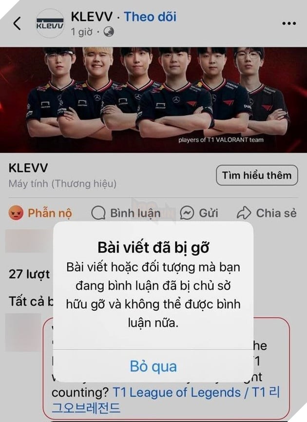 Smash xuất hiện cùng các thành viên T1 trong hình ảnh quảng cáo của KLEVV.