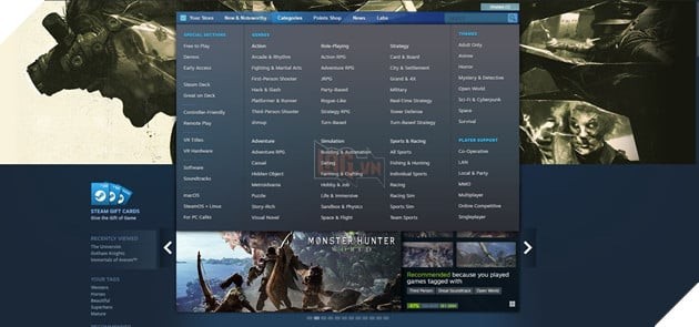 Steam Cho Phép Người Dùng Ẩn Game: Tính Năng Mới Bảo Vệ Quyền Riêng Tư