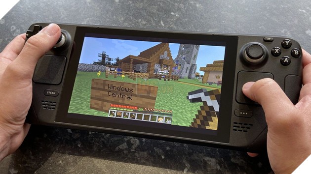 Steam Deck chơi Minecraft