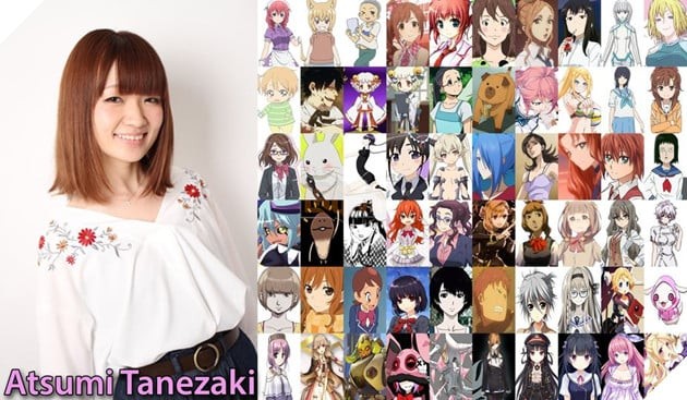Tanezaki Atsumi - seiyuu đa tài