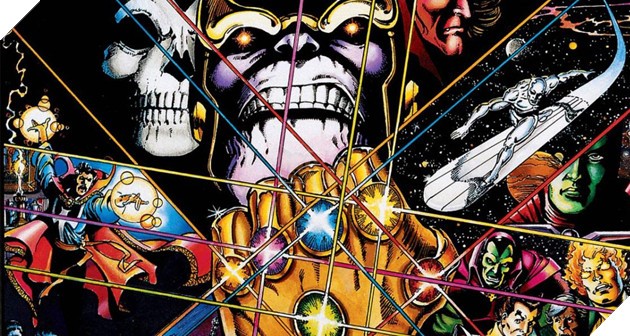Thanos với Găng Tay Vô Cực