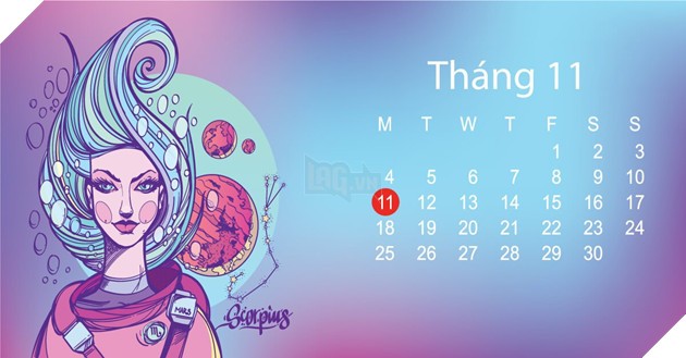 Thiên Yết sinh ngày 11 tháng 11