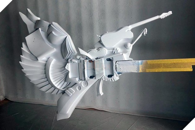 Thiết kế độc đáo của cây đàn guitar Wings of Creation