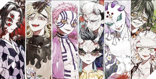 Dàn Seiyuu Của 6 Thượng Huyền Quỷ Trong Kimetsu No Yaiba: Thanh Gươm Diệt Quỷ