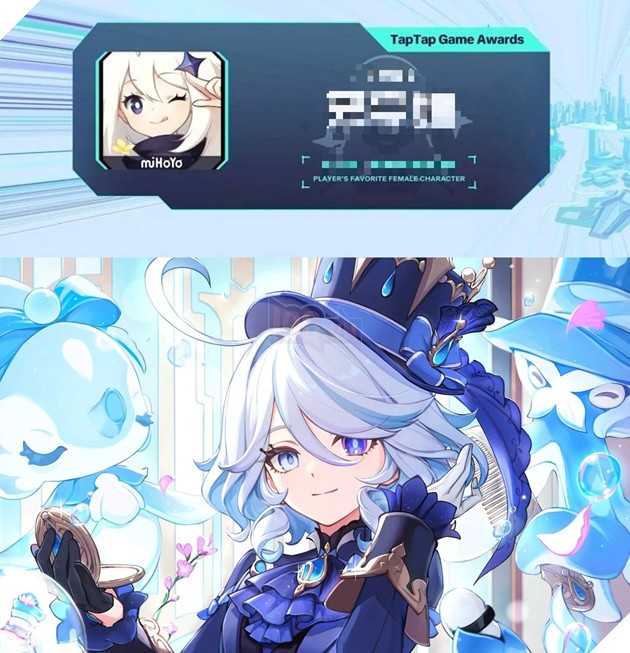 Thủy Thần Furina Vượt Mặt Các “Waifu” Khác, Dẫn Đầu Bình Chọn Nhân Vật Nữ Được Yêu Thích Nhất Genshin Impact