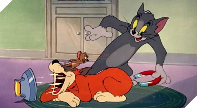 Tom và Jerry hợp tác trong Old Rocking Chair Tom