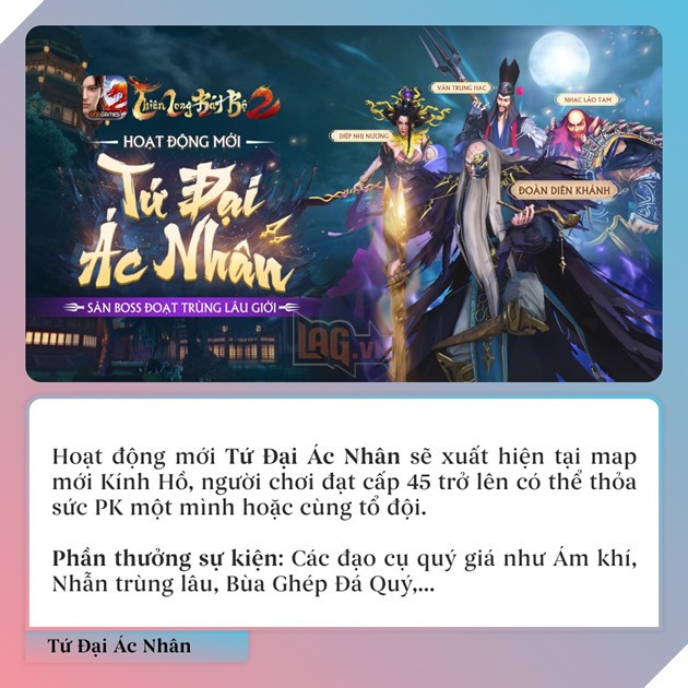 Tứ Đại Ác Nhân tại Kính Hồ