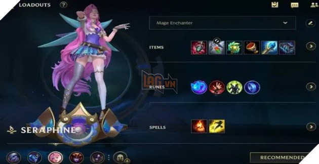 Tướng hỗ trợ Lulu trong Liên Minh Tốc Chiến