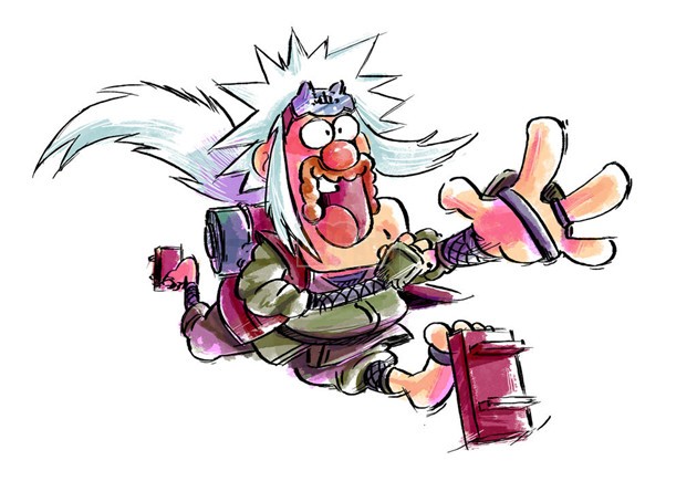 Uncle Grandpa trong Naruto