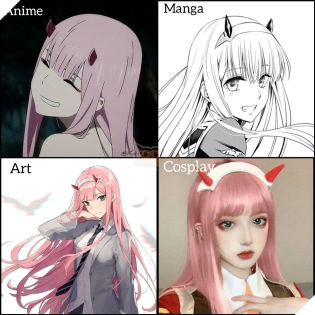 Zero Two trong anime