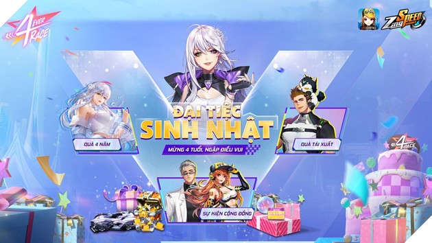 ZingSpeed Mobile lên 4 tuổi, game thủ “lên đời” iPhone 14 Pro Max 4