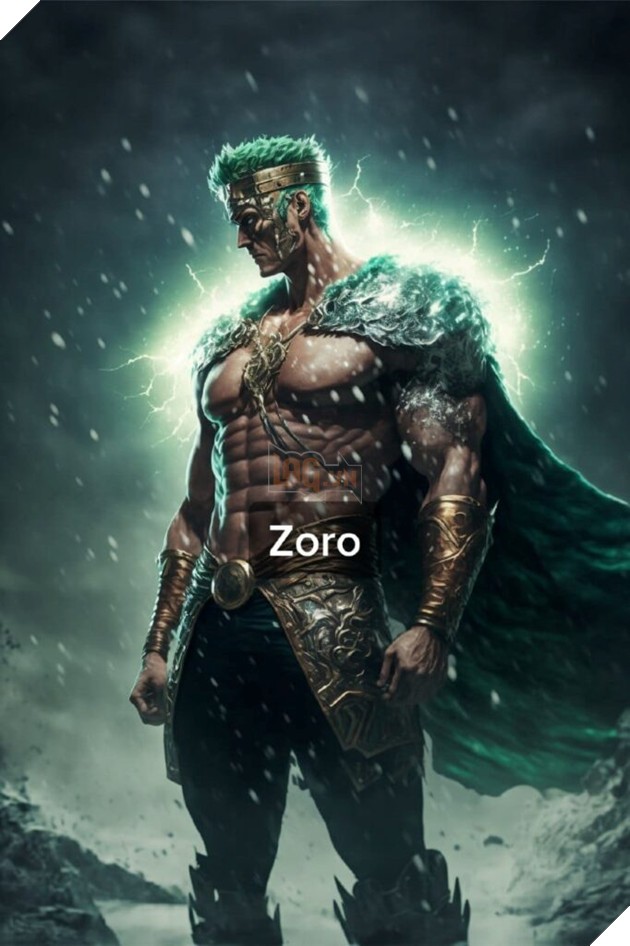 Zoro hóa thành thần Bắc Âu